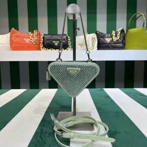 xubag.ru-prada-1nr015-embellished-satin-and-leather-mini-pouch-light-green-1