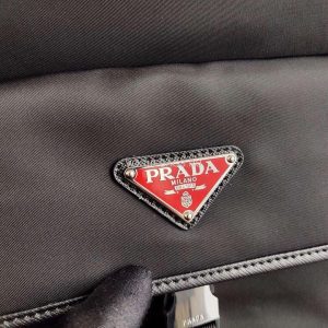 Prada 2VH110 Nylon Cross Body Bag Black - luxibagsmall