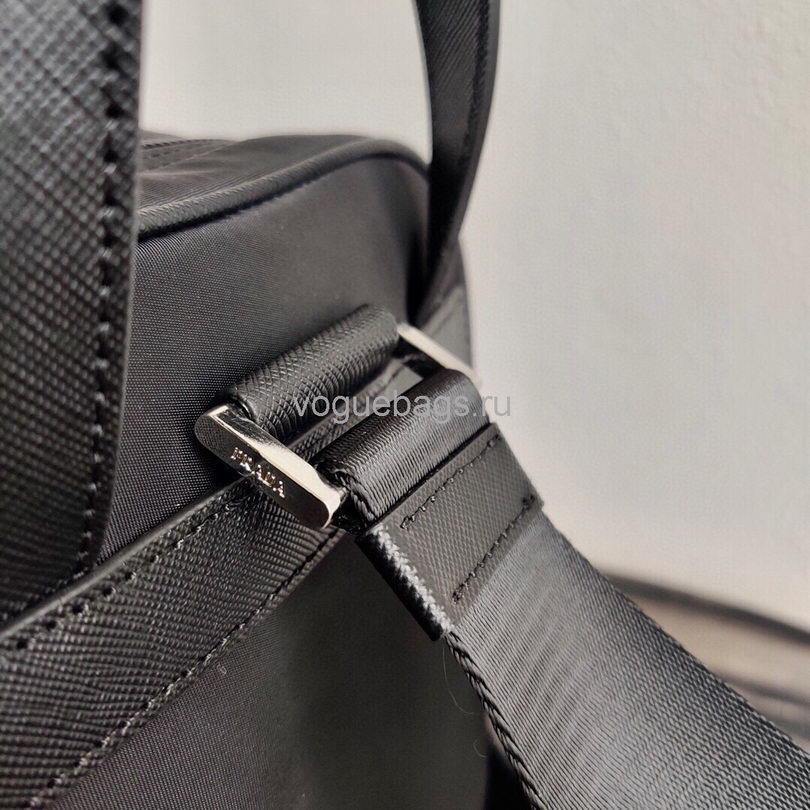 Prada 2VZ026 Nylon Backpack Bag in Black - luxibagsmall