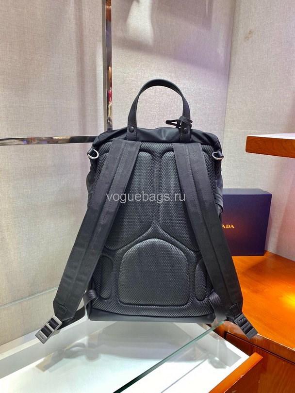 Prada 2VZ135 Nylon Backpack In Black Bag - luxibagsmall