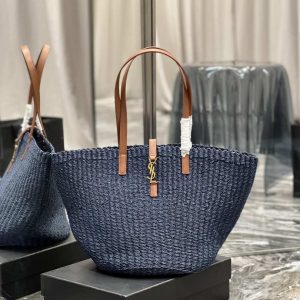 xubag.ru-saint-laurent-688221-ysl-panier-maxi-bag-in-raffia-navy-blue-001