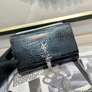 xubag.ru-ysl-354119-kate-medium-with-tassel-in-embossed-crocodile-shiny-leather-black-1