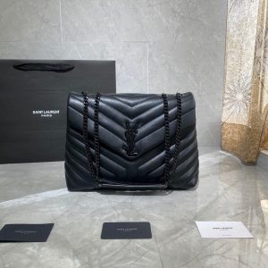 xubag.ru-ysl-467072-saint-laurent-loulou-medium-bag-in-y-quilted-leather-black-1