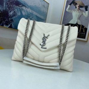 xubag.ru-ysl-467072-saint-laurent-loulou-medium-bag-in-y-quilted-leather-white-silver-1