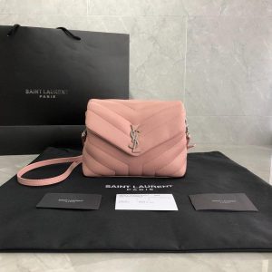 xubag.ru-ysl-467072-saint-laurent-loulou-toy-bag-in-matelasse-y-leather-pink-1