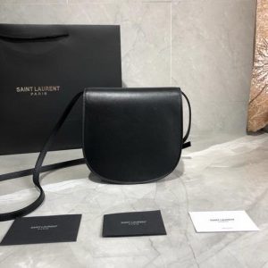 YSL 551559 Yves Saint Laurent Datcha Bag Black - luxibagsmall