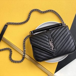 xubag.ru-ysl-600279-college-medium-in-matelasse-leather-black-001