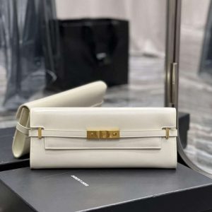 xubag.ru-ysl-695949-manhattan-clutch-in-box-saint-laurent-leather-white-1