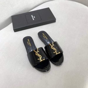 xubag.ru-yves-saint-laurent-flat-sandals-leather-with-monogram-30