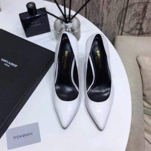 Yves Saint Laurent Opyum Pumps Leather Black heel 30140 - luxibagsmall