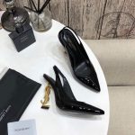 Yves Saint Laurent Opyum Pumps Leather Glod heel 30147 - luxibagsmall