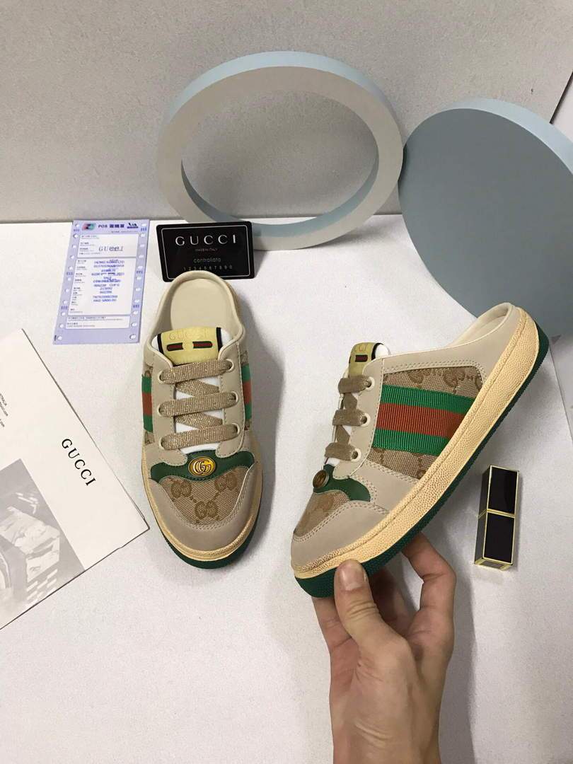 Gucci Sneakers Classic Double G Gucci Women's 81180 - luxibagsmall