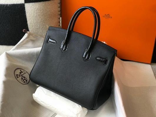 Hermes Birkin Handbags Designer Hermes Tote Bag Togo Leather 28325 - luxibagsmall