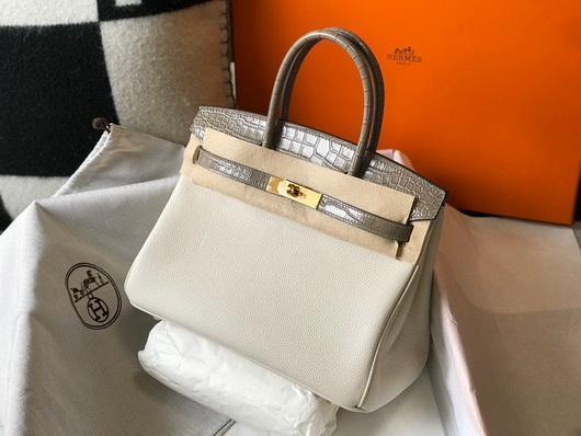 Hermes Birkin Handbags Designer Hermes Tote Bag Togo Leather 28327 - luxibagsmall