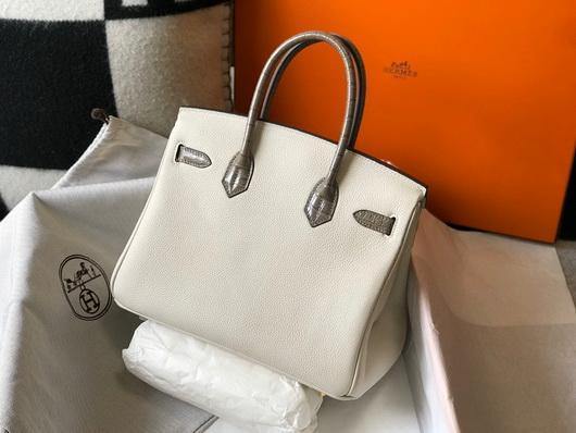 Hermes Birkin Handbags Designer Hermes Tote Bag Togo Leather 28327 - luxibagsmall