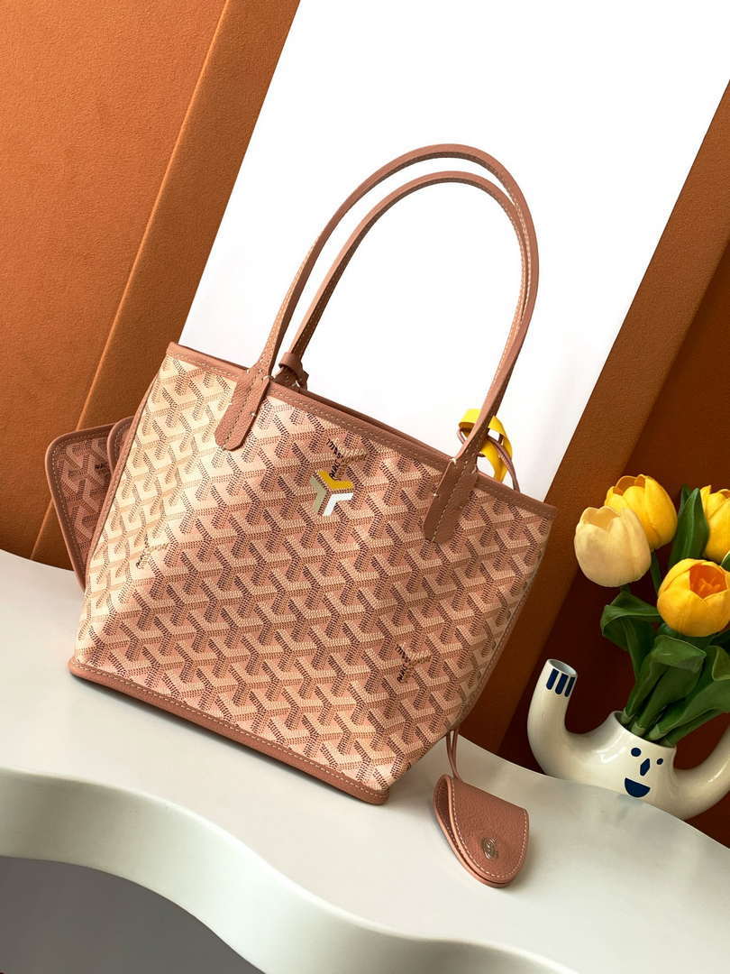 Goyard ANJOUSMINCG07TY07P Anjou Mini Bag Pearly Pink