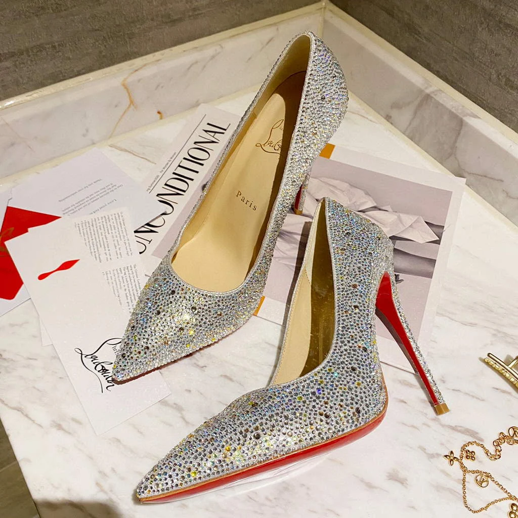 Christian Louboutin 1190012 Kate Strass Full Diamond CL390013