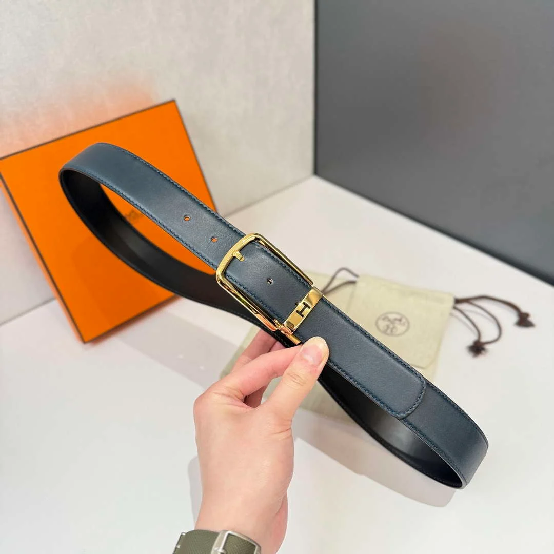 Hermes H049702CK89085 Needle buckle & leather strap 35 mm H88048