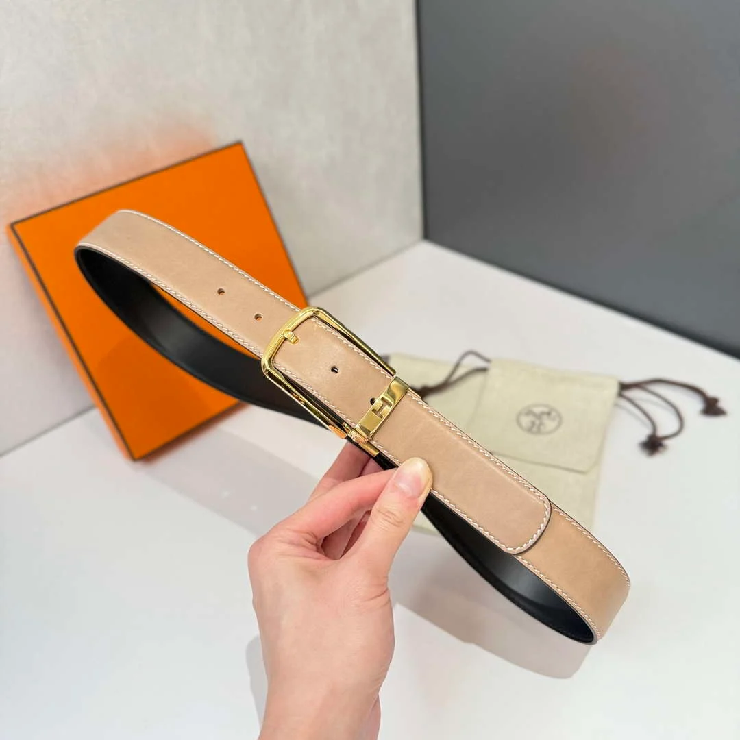 Hermes H049702CK89085 Needle buckle & leather strap 35 mm H88049