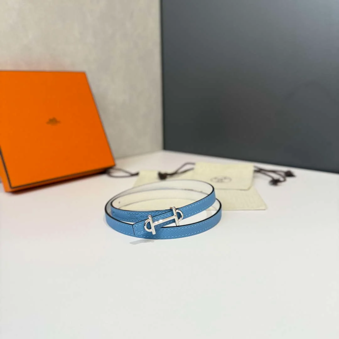 Hermes H065538CAWN065 Constance belt buckle & Reversible leather strap 13 mm H88036