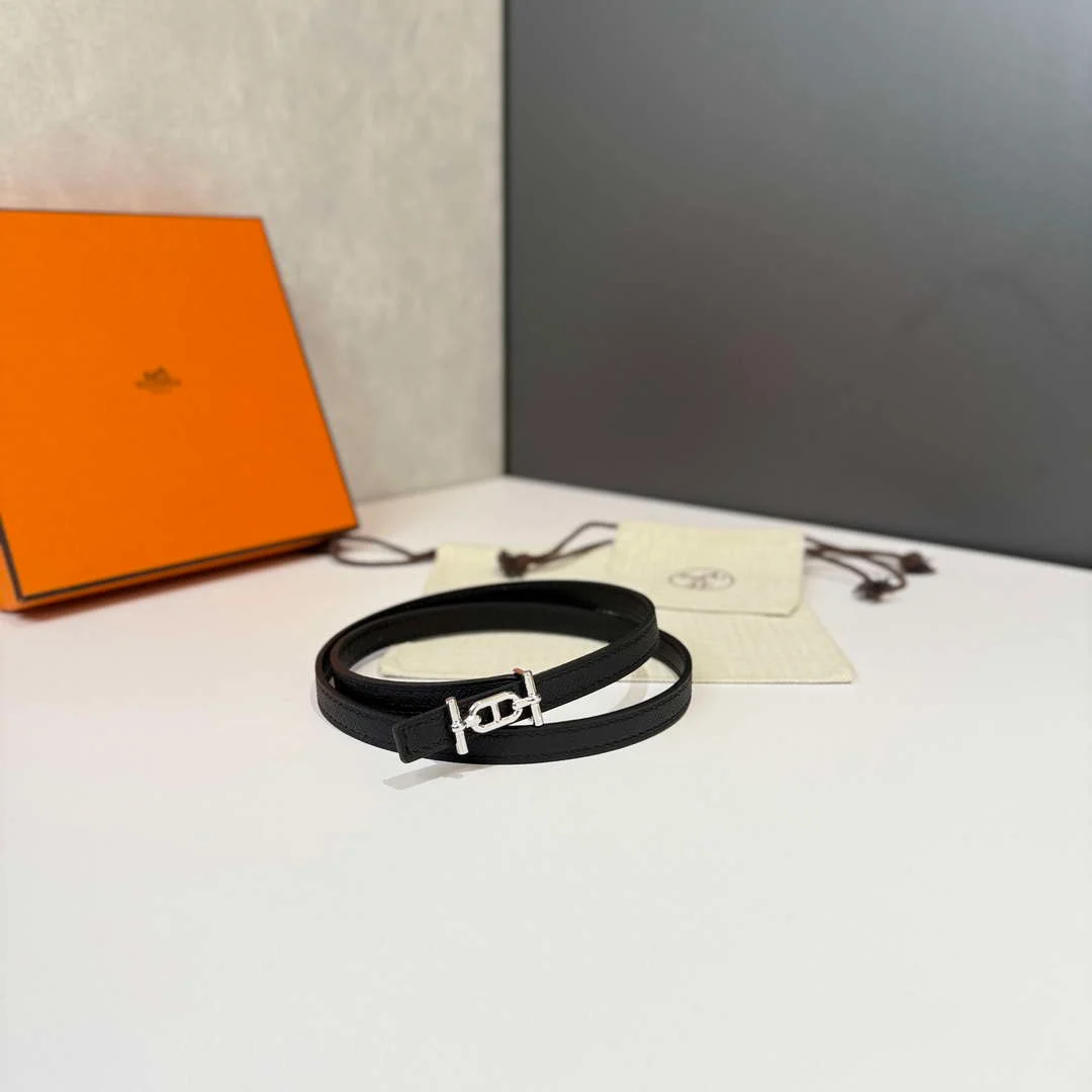 Hermes H065538CAWN065 Constance belt buckle & Reversible leather strap 13 mm H88038