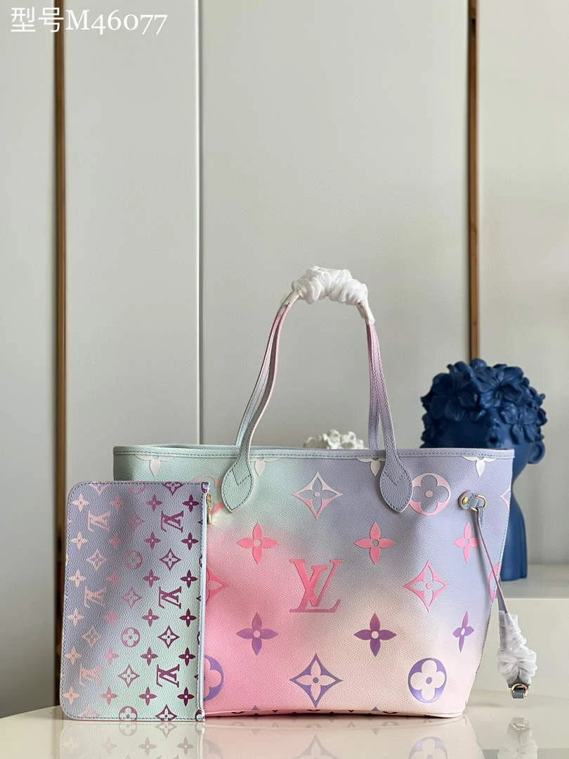 Louis Vuitton M46077 LV M20511 Neverfull MM M59859 Sunrise Pastel
