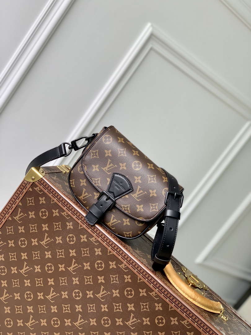 Louis Vuitton LV M47060 Montsouris Messenger PM Monogram Canvas